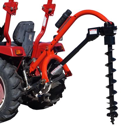 mini tractor hole digger price|everything attachments post hole digger.